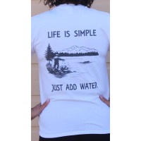 Life is Simple Just Add Water Pond T-Shirt