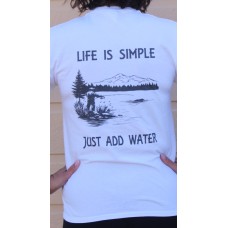 Life is Simple Just Add Water Pond T-Shirt