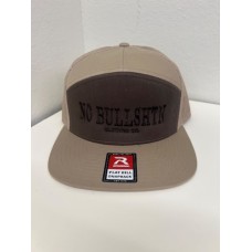 No Bullshtn Hat Brown
